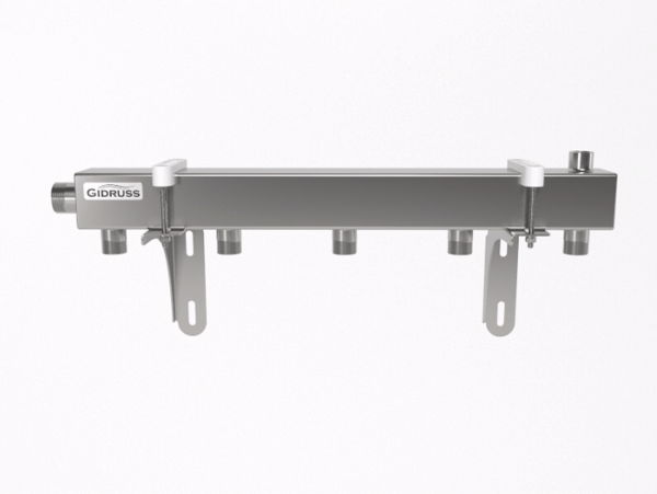 Распределительный коллектор из нерж. стали DMSS-25-20x5